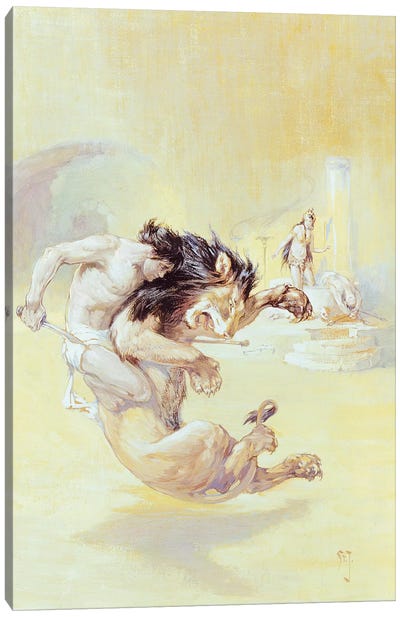 Tarzan® and the Jewels of Opar™ Canvas Art Print - Tarzan