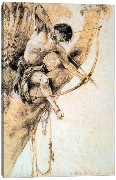 Tarzan And The Jewels Of Opar II Canvas Art Print