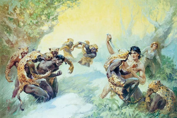 Novels & Scripts: Tarzan® and the Leopard Men by J. Allen St. John