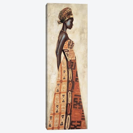 Femme Africaine I Canvas Print #JAL1} by Jacques Leconte Canvas Art