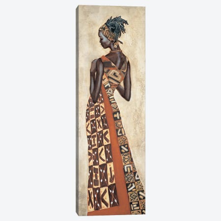 Femme Africaine II Canvas Print #JAL2} by Jacques Leconte Canvas Artwork