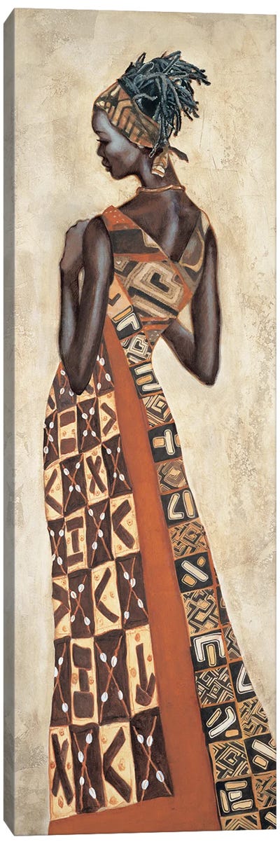 Femme Africaine II Canvas Art Print