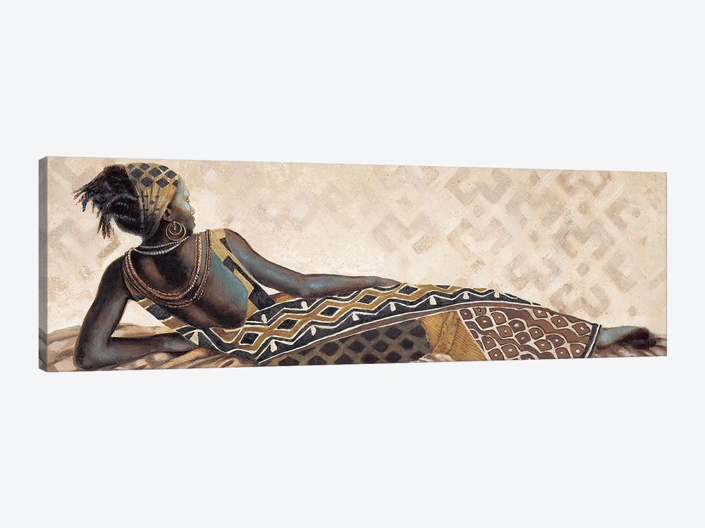 Femme Africaine V by Jacques Leconte 1-piece Canvas Wall Art