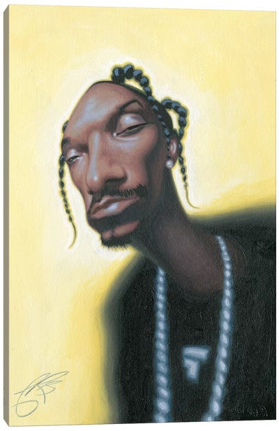 Snoop Dogg Canvas Art Print - James Bennett