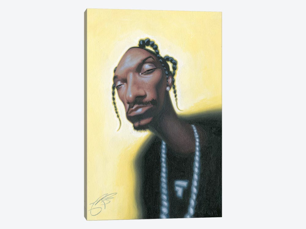 Snoop Dogg by James Bennett 1-piece Canvas Print