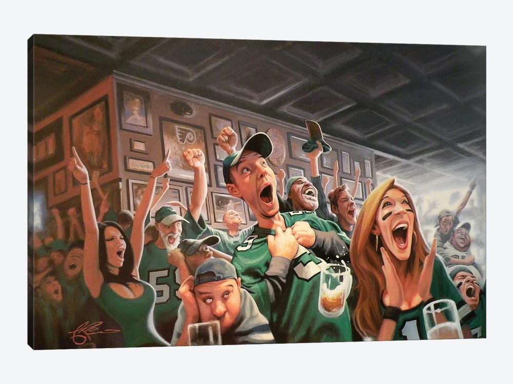 The Thrill Of Victory by James Bennett 1-piece Canvas Artwork