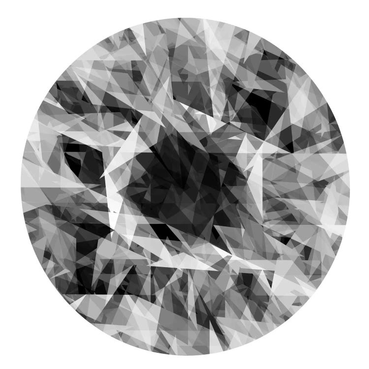Facets In The Round I by Jan Tatum wall art