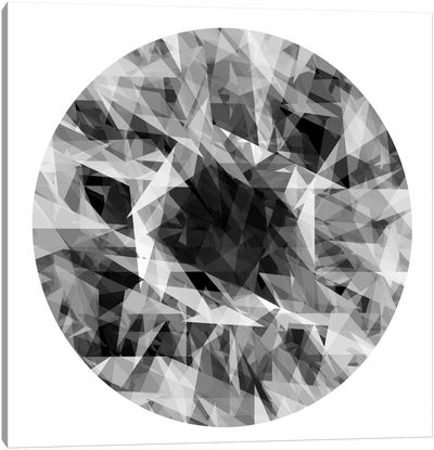 Facets In The Round I Canvas Art Print