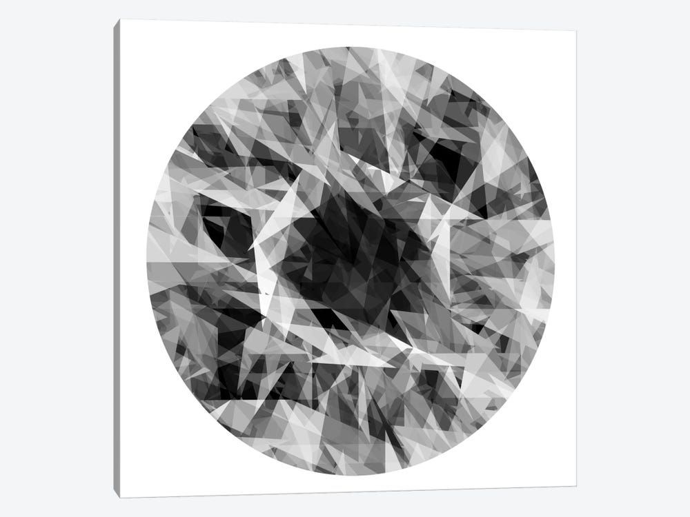 Facets In The Round I by Jan Tatum 1-piece Canvas Wall Art