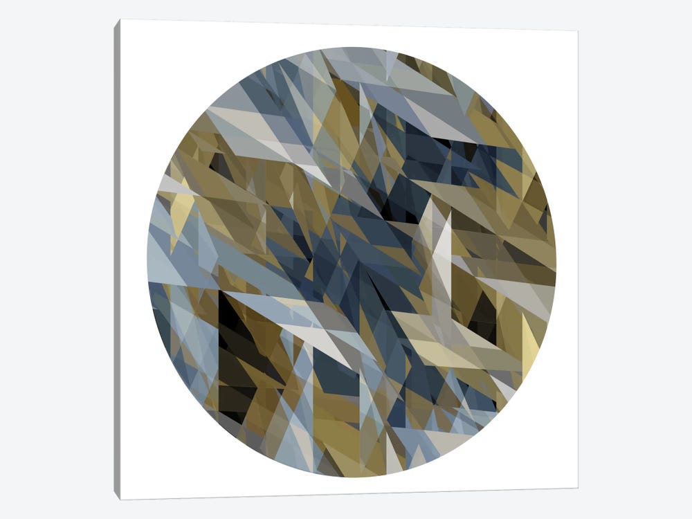 Facets In The Round II by Jan Tatum 1-piece Art Print