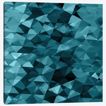 Geometric Squared III Canvas Print #JAN6} by Jan Tatum Art Print