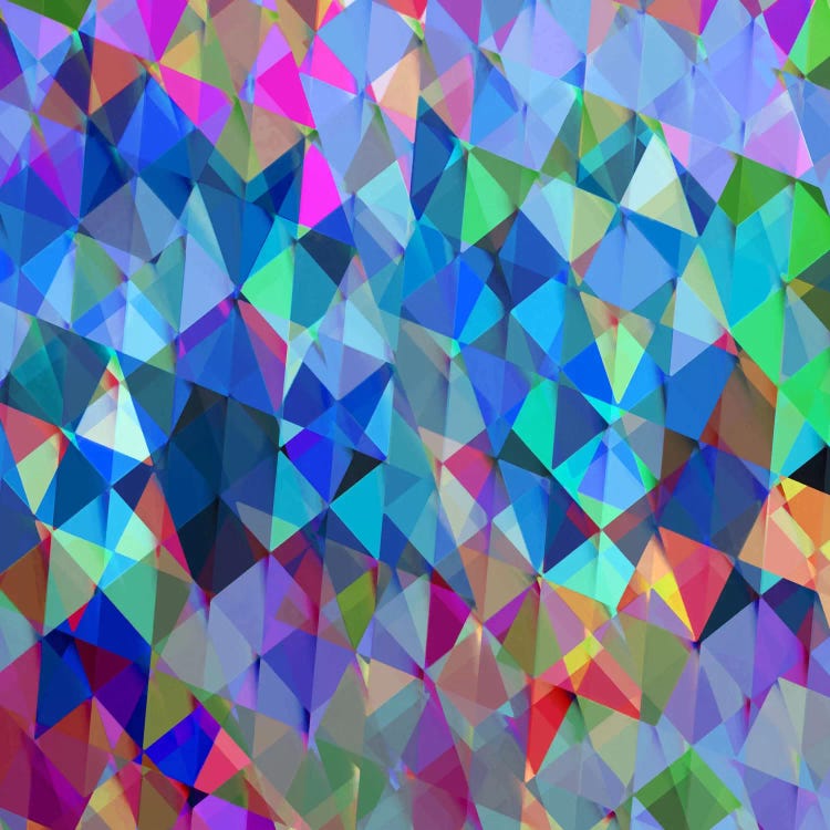 Geometric Squared IV by Jan Tatum wall art