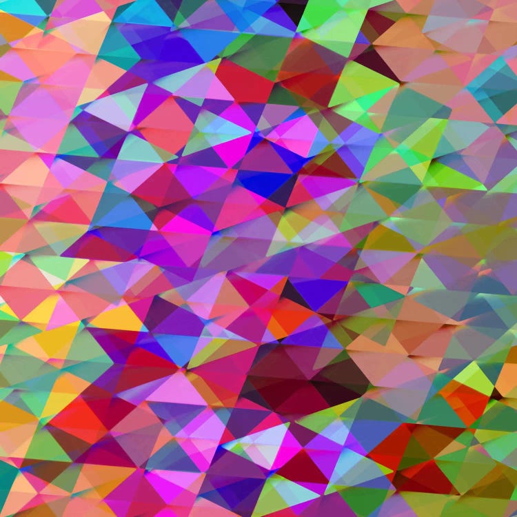 Geometric Squared V by Jan Tatum wall art