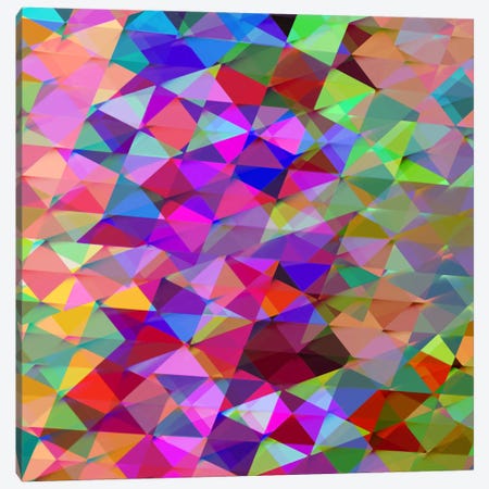 Geometric Squared V Canvas Print #JAN8} by Jan Tatum Canvas Art