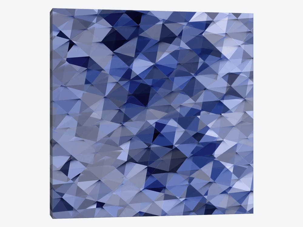 Geometric Squared VI by Jan Tatum 1-piece Canvas Artwork