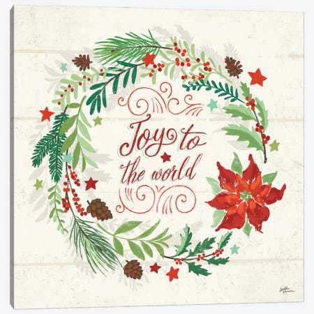 Holiday Joy III Canvas Print #JAP107} by Janelle Penner Canvas Art