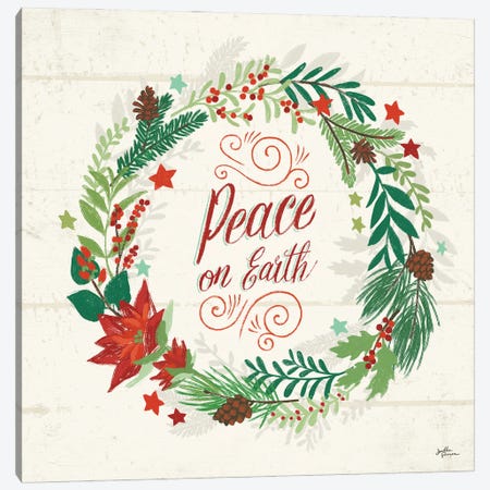 Holiday Joy V Canvas Print #JAP110} by Janelle Penner Canvas Wall Art