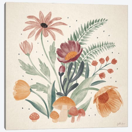 Cottage Botanical III Canvas Print #JAP215} by Janelle Penner Canvas Artwork