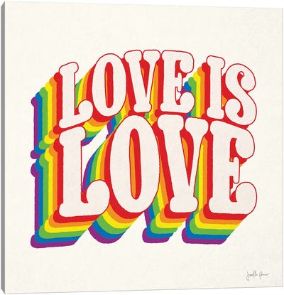 Love is Love I Canvas Art Print