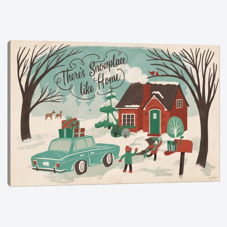 Winter Bliss I Canvas Print #JAP227} by Janelle Penner Canvas Print
