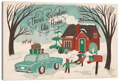 Winter Bliss I Canvas Art Print - Christmas Signs & Sentiments