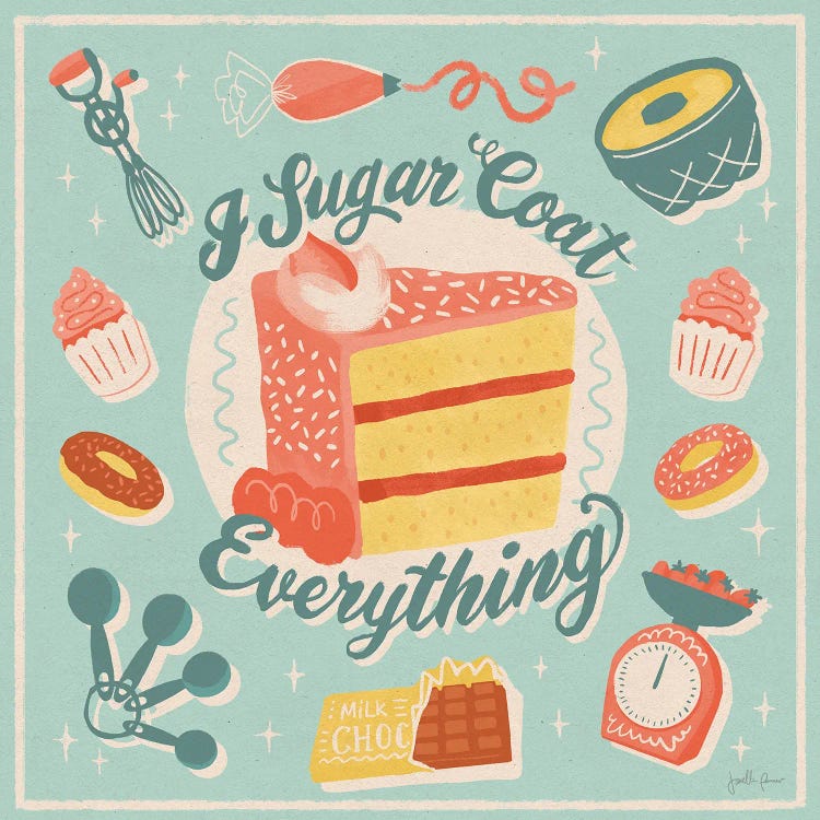 Fresh Baked II by Janelle Penner wall art