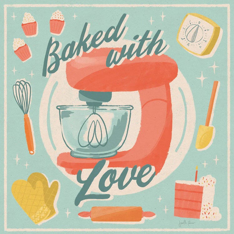Fresh Baked III by Janelle Penner wall art