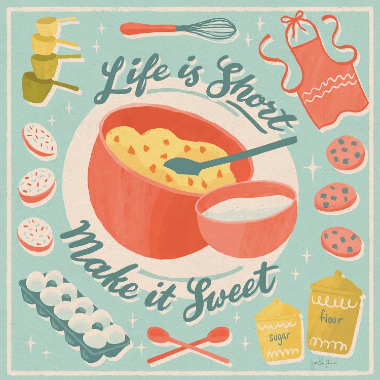 Fresh Baked IV by Janelle Penner wall art