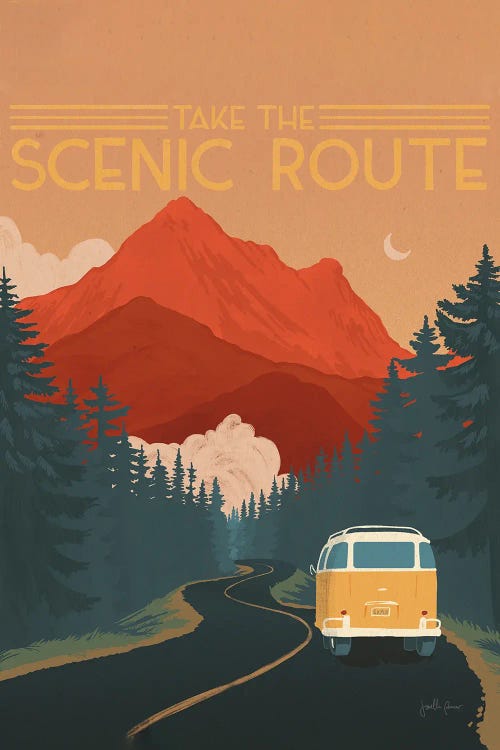 Born to Roam III by Janelle Penner wall art