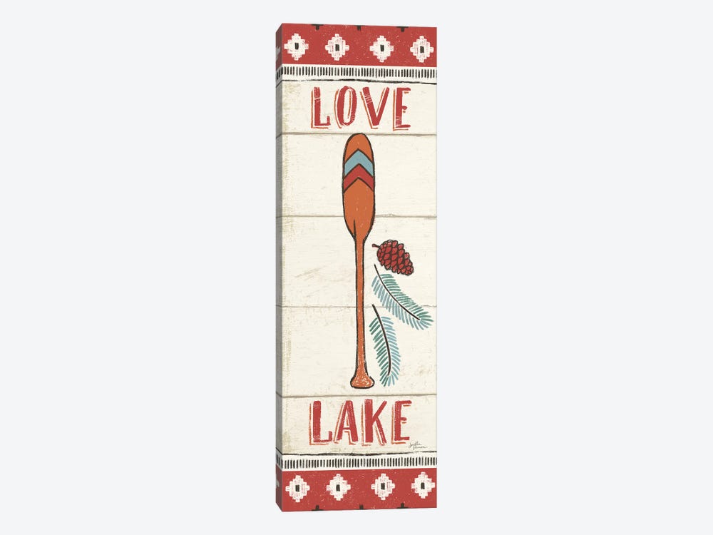 Vintage Lake XII 1-piece Canvas Art
