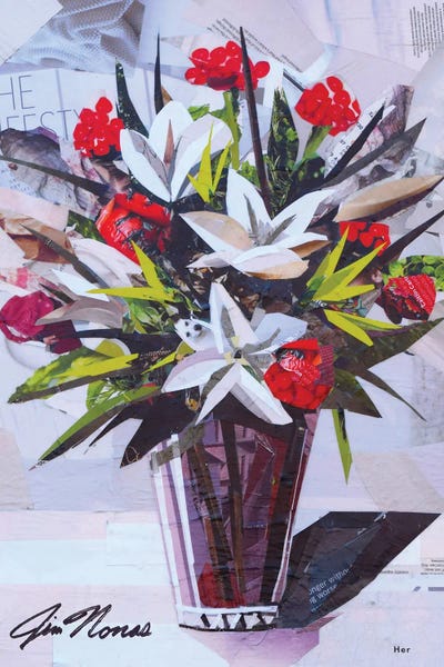 Jim Nonas: Lily Arrangementb by Jim Nonas