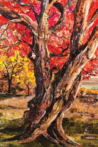 Tree by Jim Nonas multi panel art