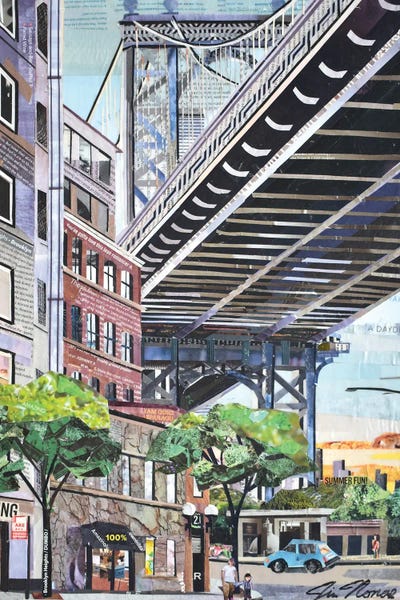 Famous Bridges: Under Bridge by Jim Nonas