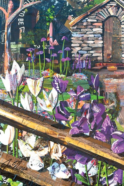 Fine Art Print: English Garden by Jim Nonas