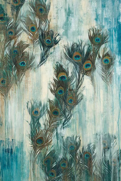 Third And Wall Art Group: Proud As A Peacock by Liz Jardine