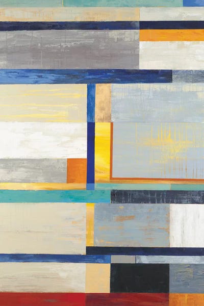 Third And Wall Art Group: Retro Spectrum by Liz Jardine