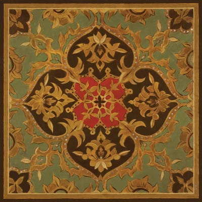 Royal Medallion by Liz Jardine canvas print