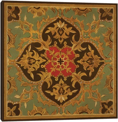 Royal Medallion Canvas Art Print - Middle Eastern Décor