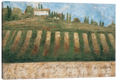 Rustic Tuscany Canvas Art Print - Tuscany Art