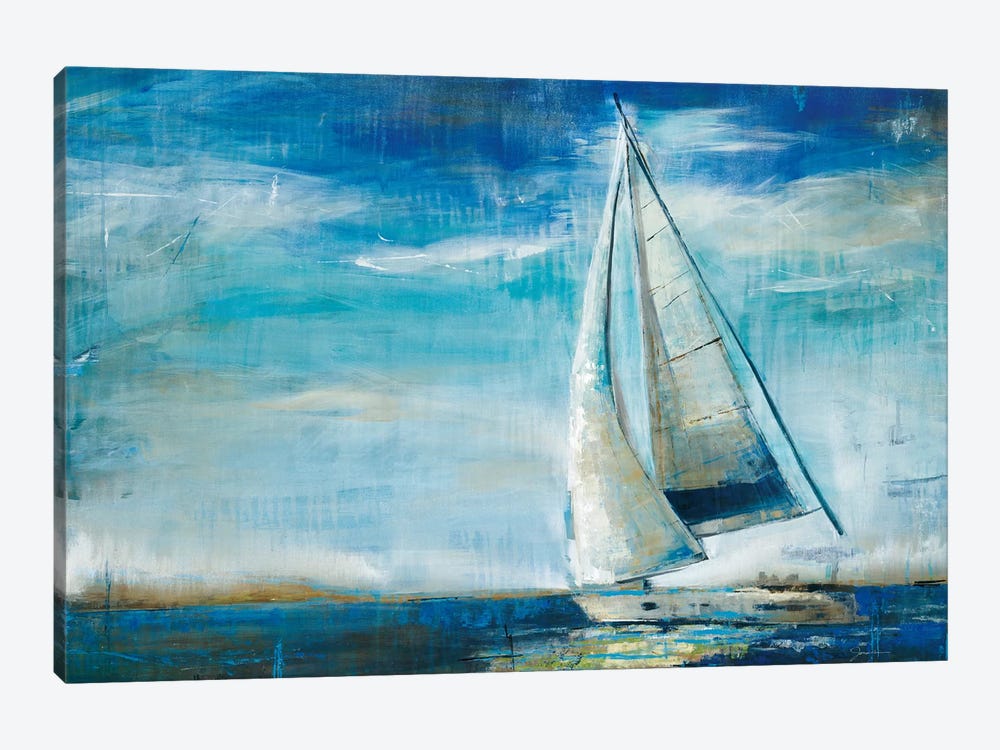 Sail Away by Liz Jardine 1-piece Canvas Artwork