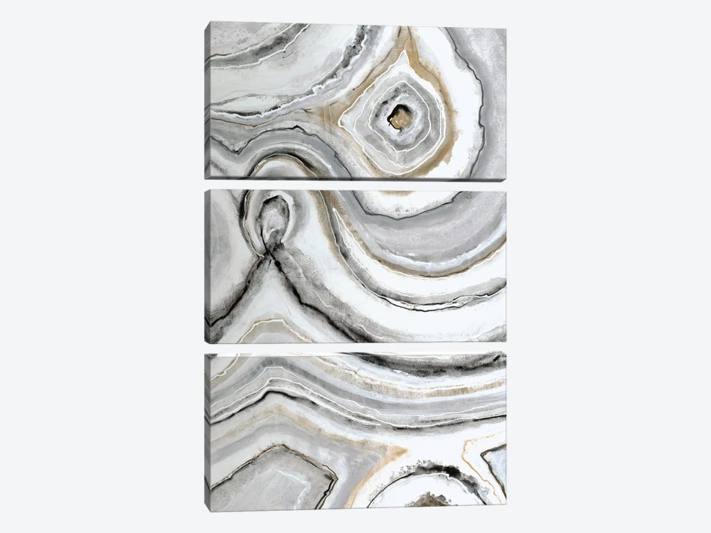 Shades Of Gray I by Liz Jardine 3-piece Art Print