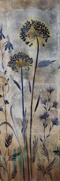 Flowers: Silver Botanicals II by Liz Jardine