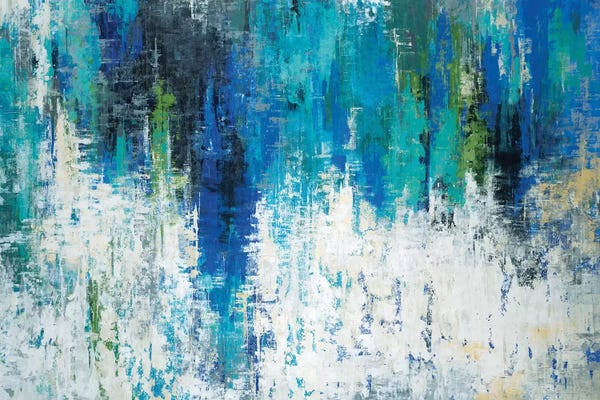 Coastal & Ocean Abstracts: Surface Of The Lake by Liz Jardine