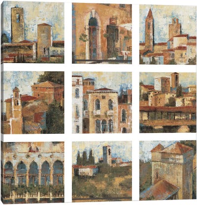 Tuscan Series Canvas Art Print - Liz Jardine