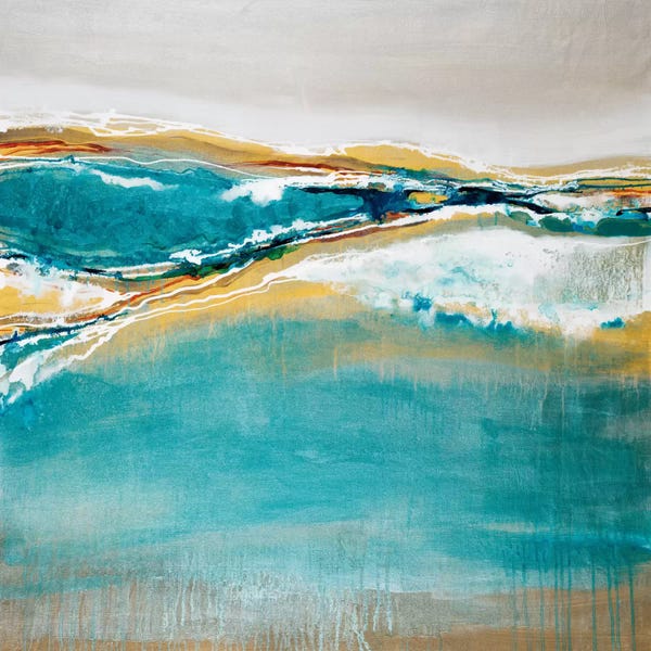 Third And Wall Art Group: Aqua Quartz by Liz Jardine