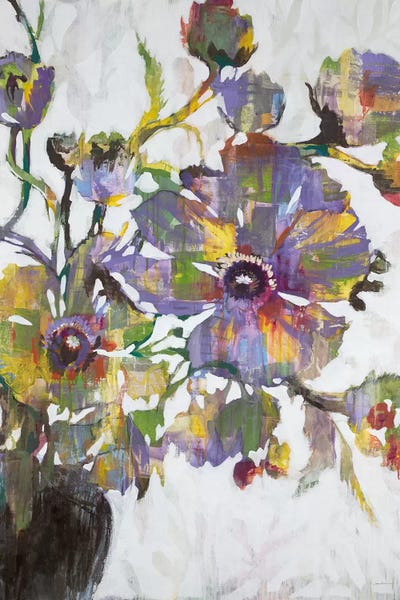 Vivid Poppies by Liz Jardine art print