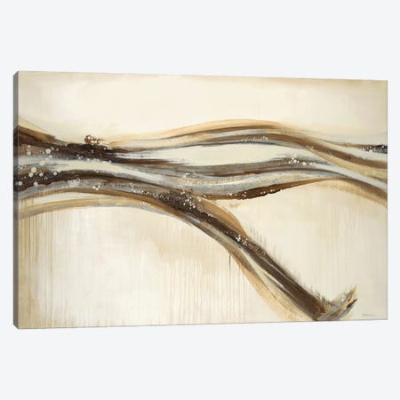 Catching A Metallic Wave Canvas Print #JAR140} by Liz Jardine Canvas Art