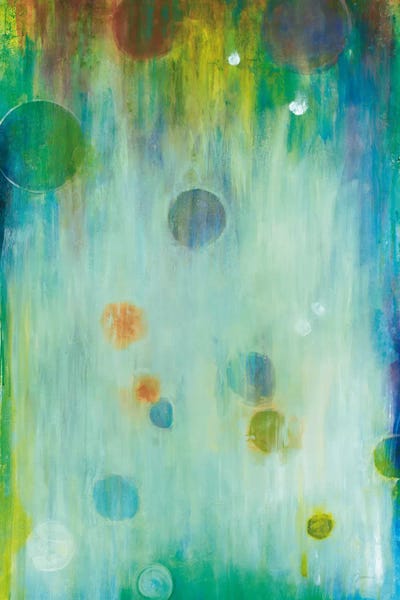 Circular Abstract: Blown Glass I by Liz Jardine