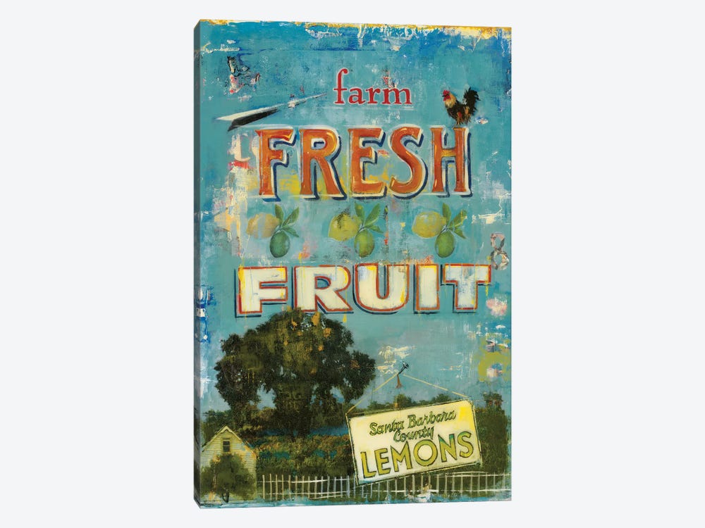 Fresh Fruit by Liz Jardine 1-piece Canvas Wall Art