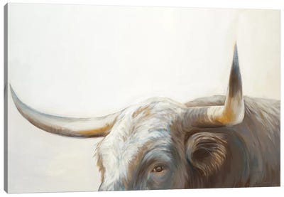 Wild Thing Canvas Art Print - Bull Art